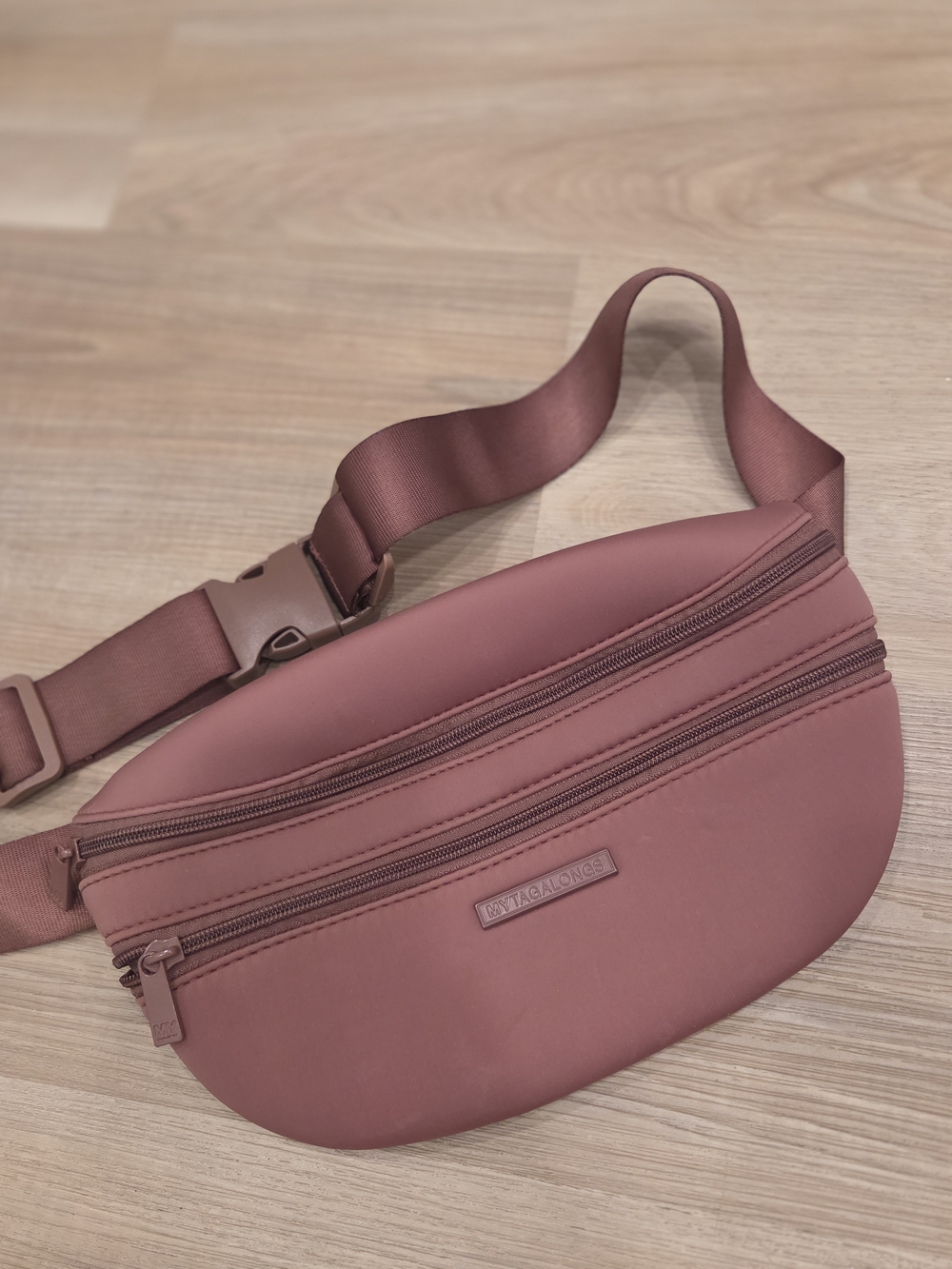 Dusty Rose Crossbody Belt Bag